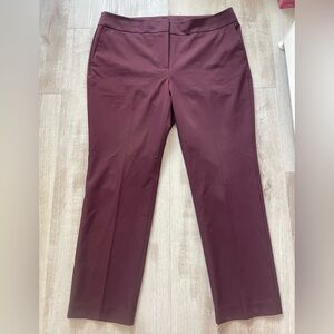 Ann Taylor Rich Maroon Pants
